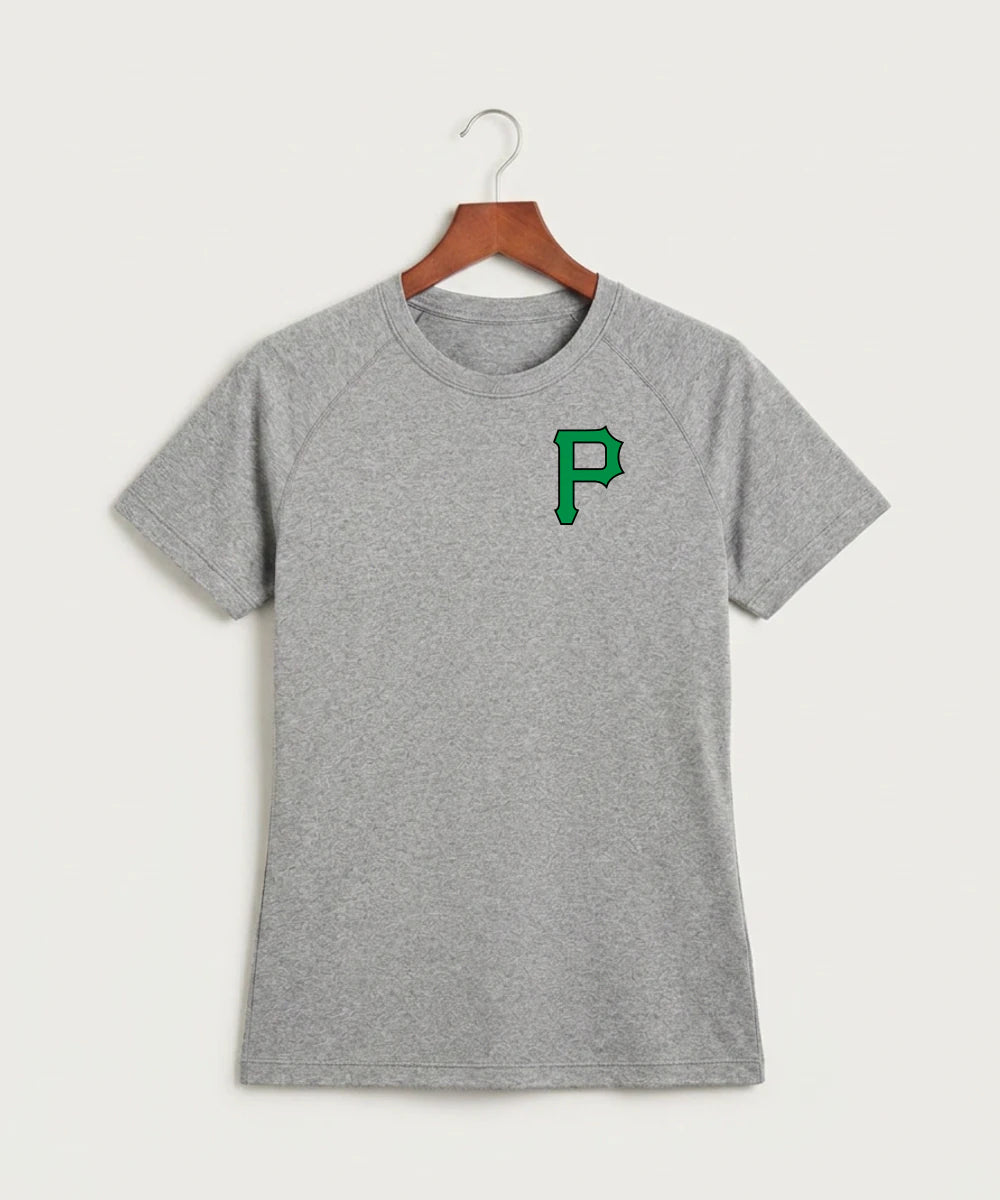 Pipestone Area High School Football (Boys) - Gray Tee - Left Chest