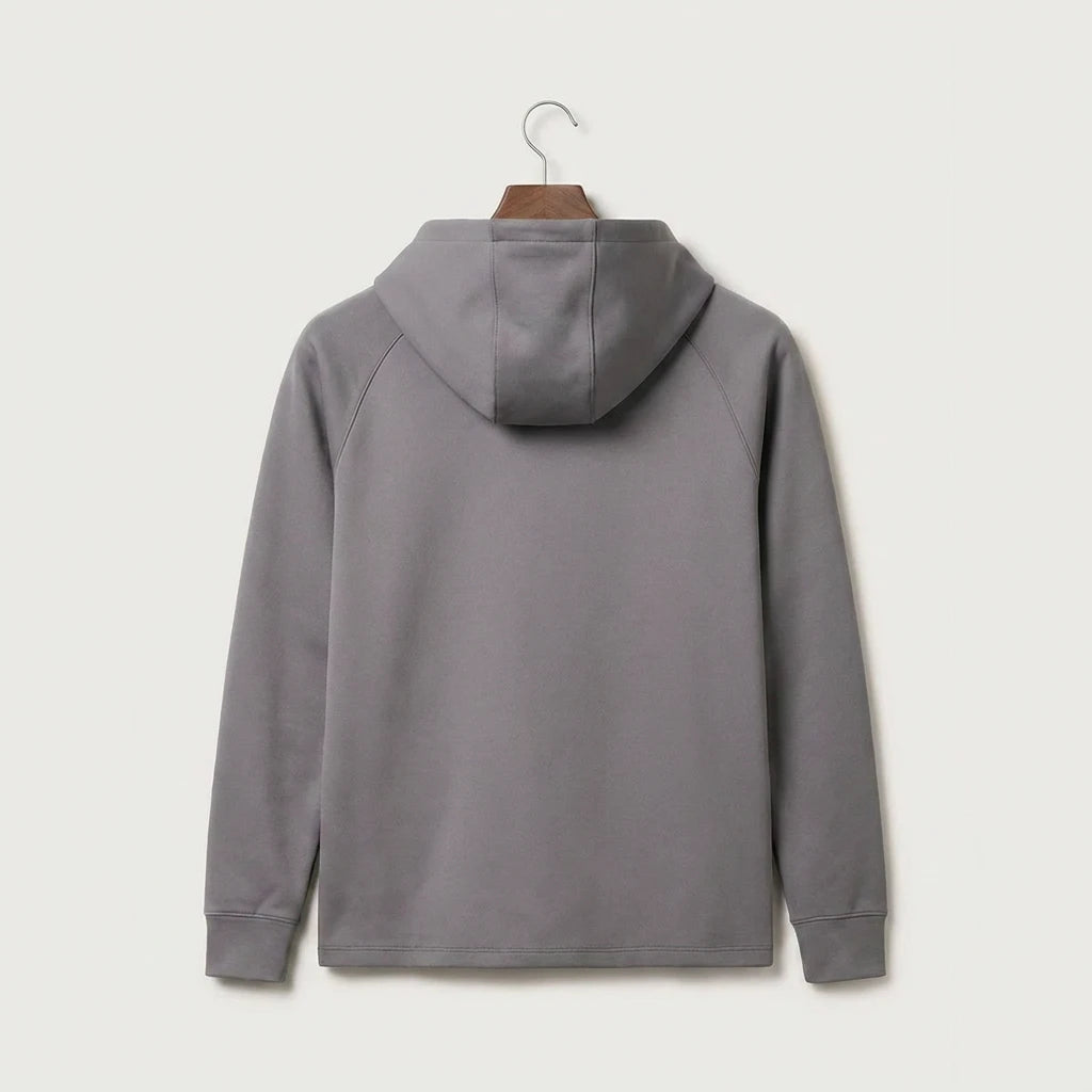 Rock Ridge Spring Sports - Gray Hoodie - Left Chest — back