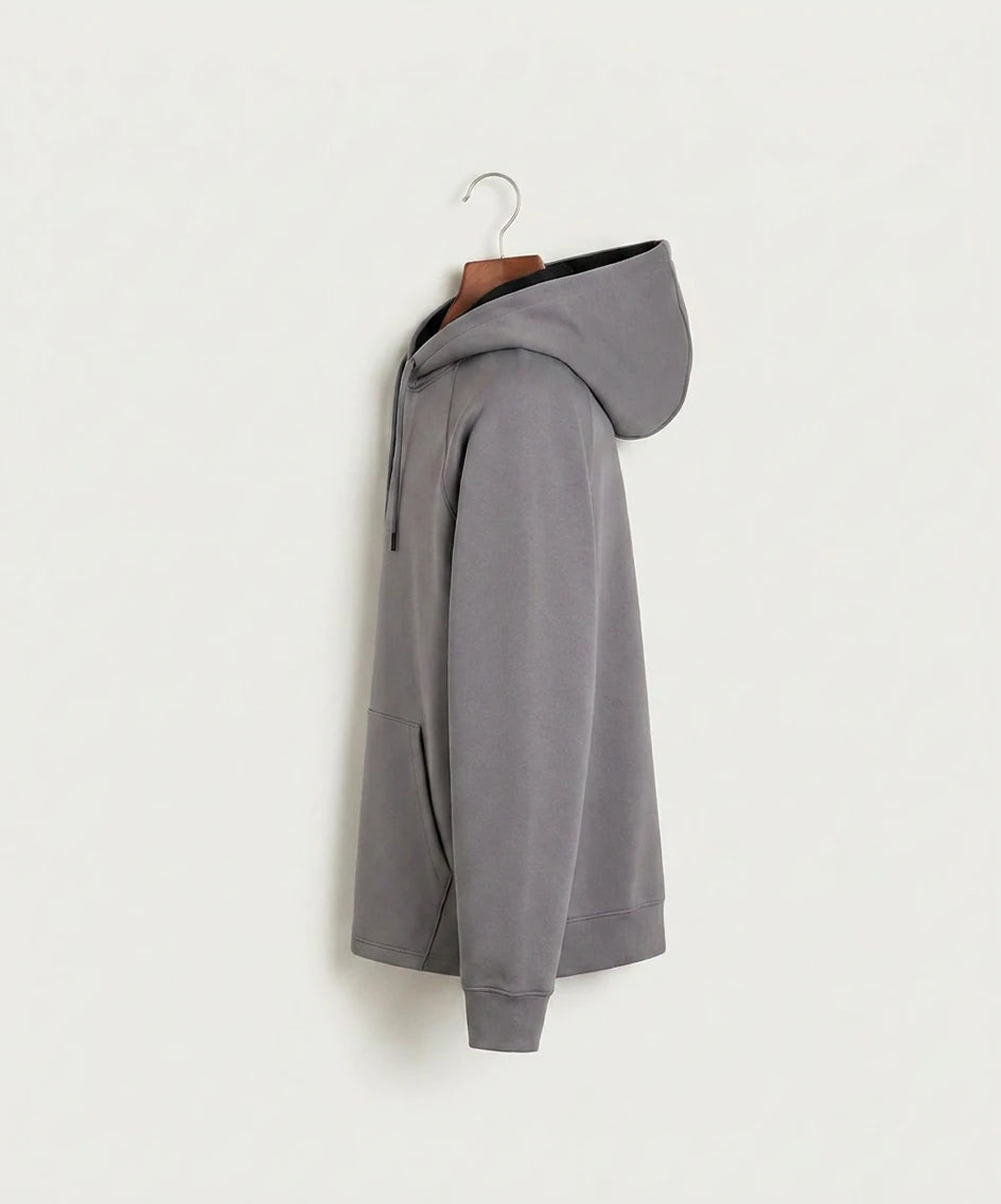 Moline Cheer general - Gray Hoodie - Left Chest (side)