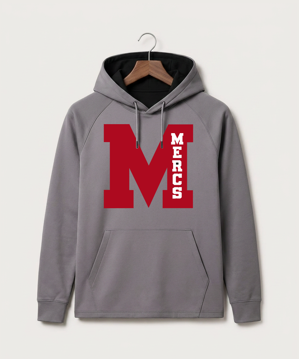 Mcgregor High School Football (Boys) - Gray Hoodie - Full Front