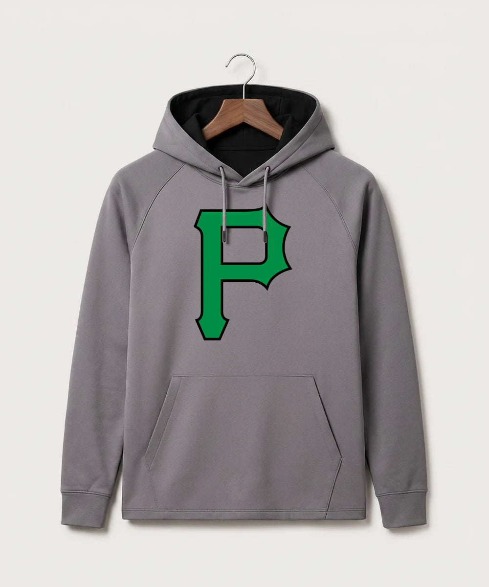 Pipestone Area High School Football (Boys) - Gray Hoodie - Full Front