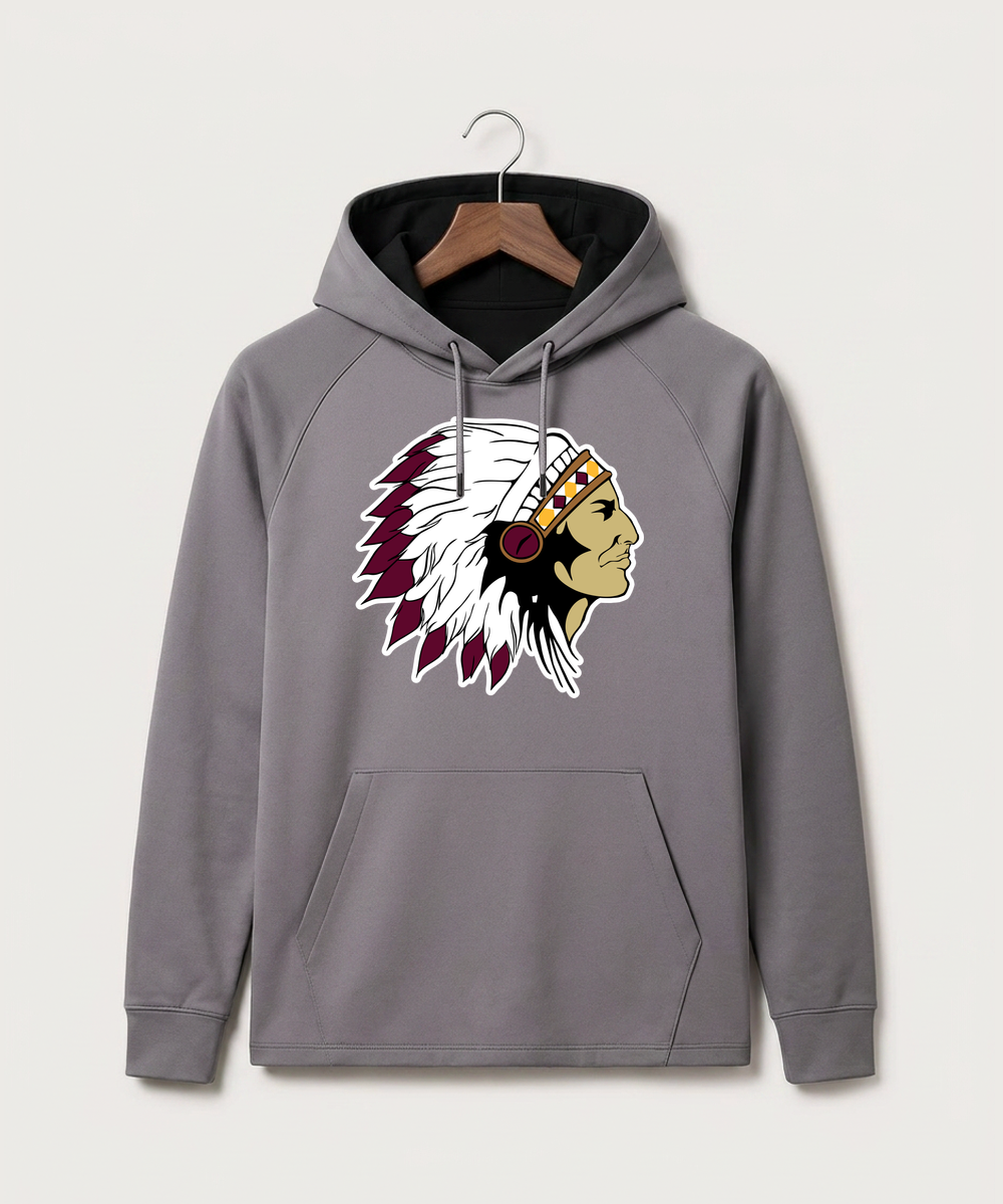 Stockton High School Football - Gray Hoodie - Full Front