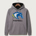 Riverside High School Football general - Gray Hoodie - Full Front