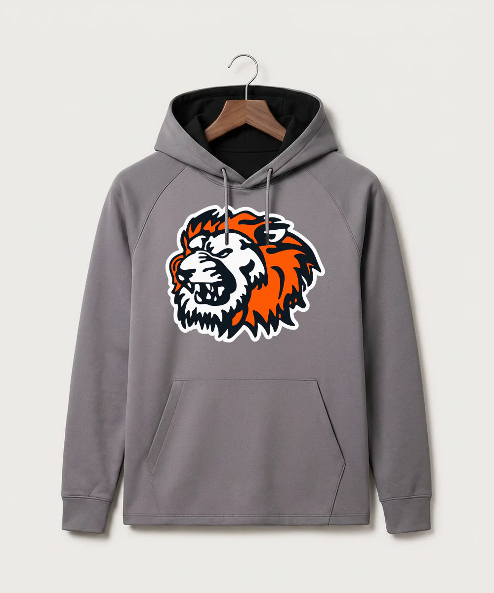 Ogilvie High School Football (Boys) - Gray Hoodie - Full Front