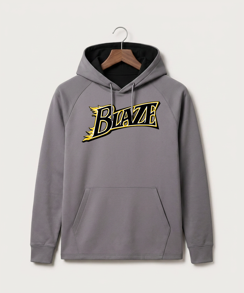 Burnsville High School Football (Boys) - Gray Hoodie - Full Front