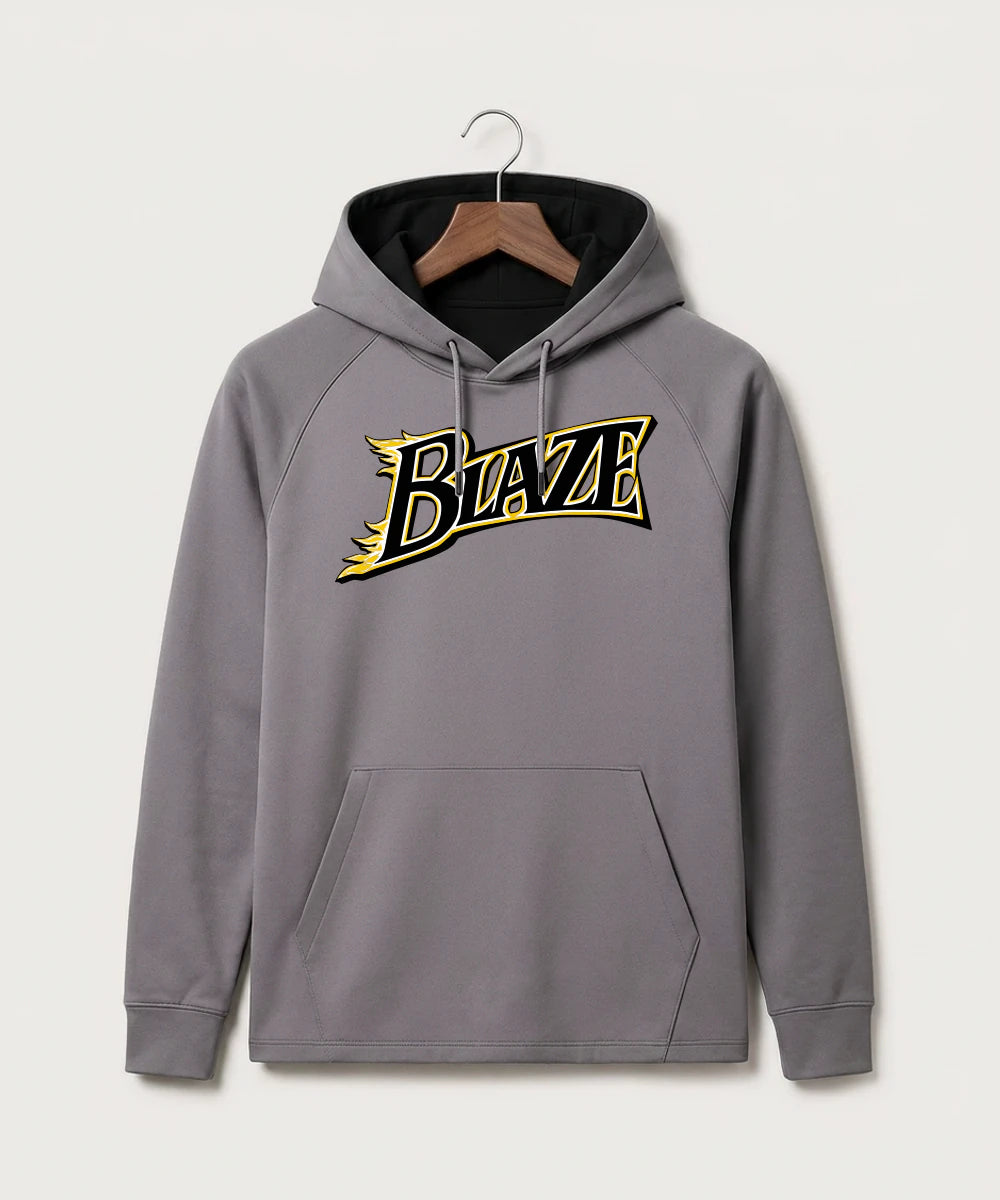 Burnsville High School Football (Boys) - Gray Hoodie - Full Front