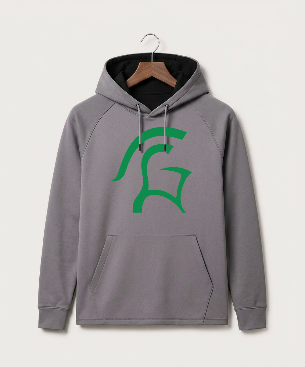La Crescent High School Football (Boys) - Gray Hoodie - Full Front