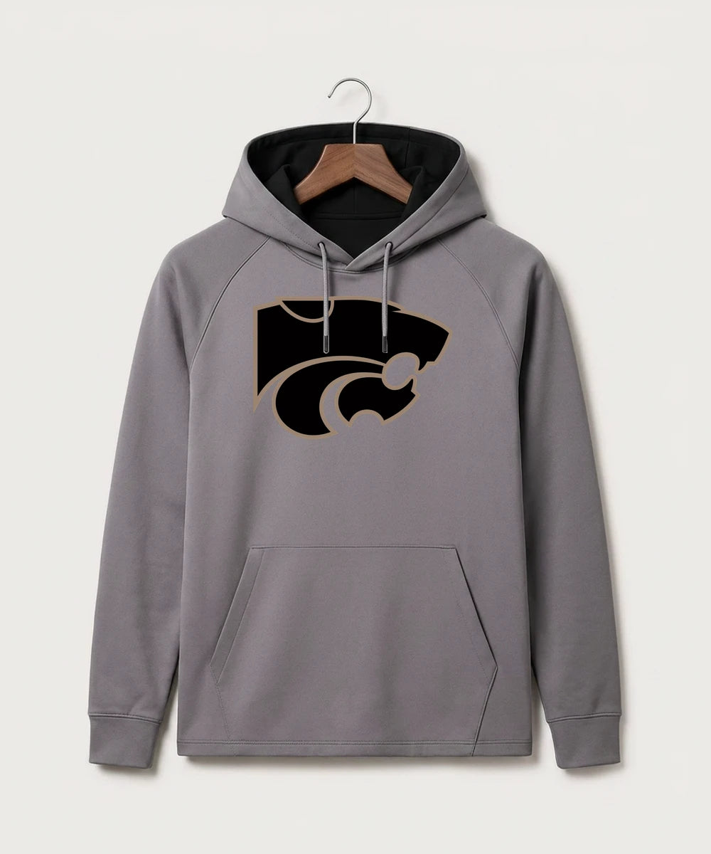 Le-Win Football - Gray Hoodie - Full Front