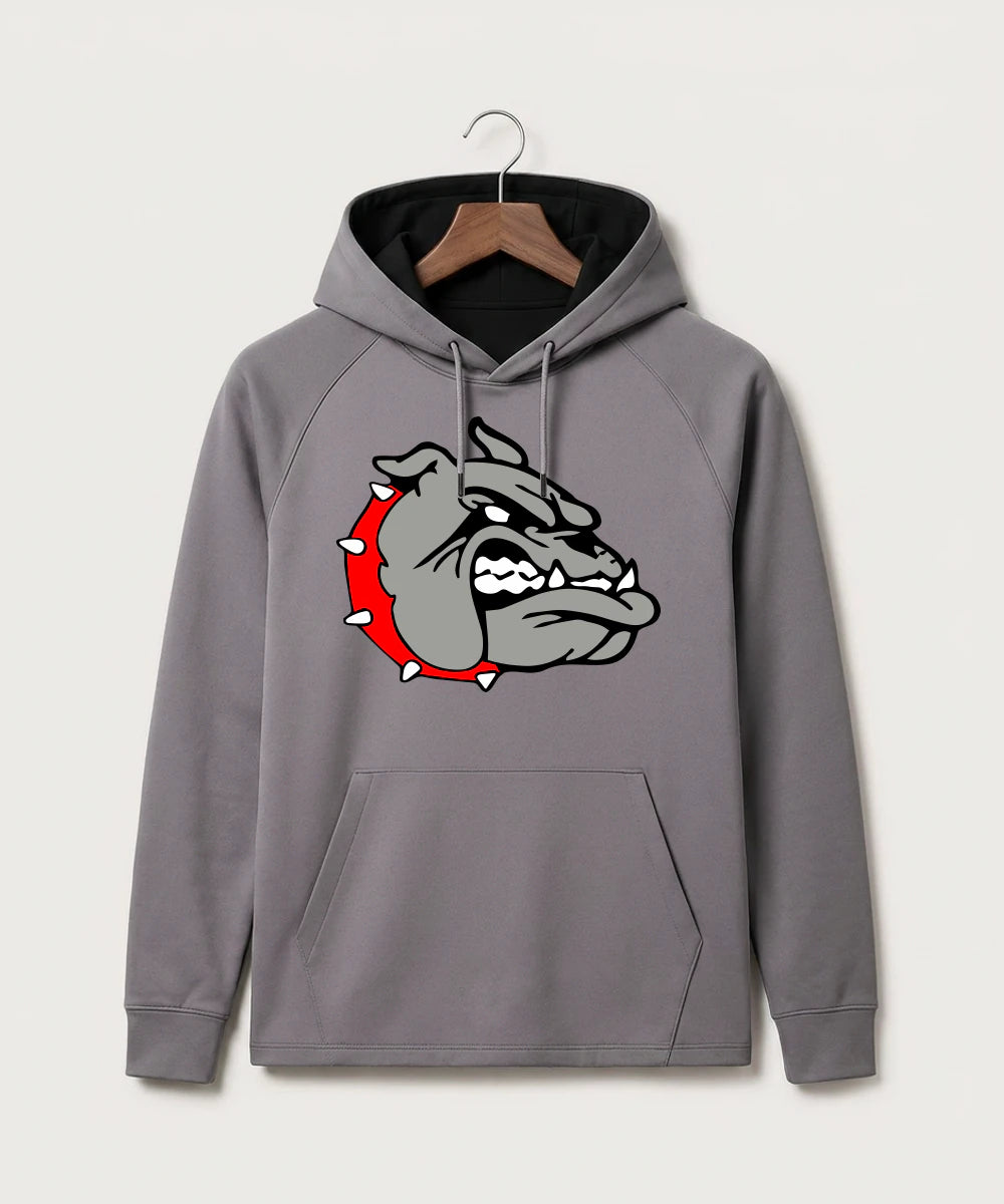 Otter Tail Central Football (Boys) - Gray Hoodie - Full Front