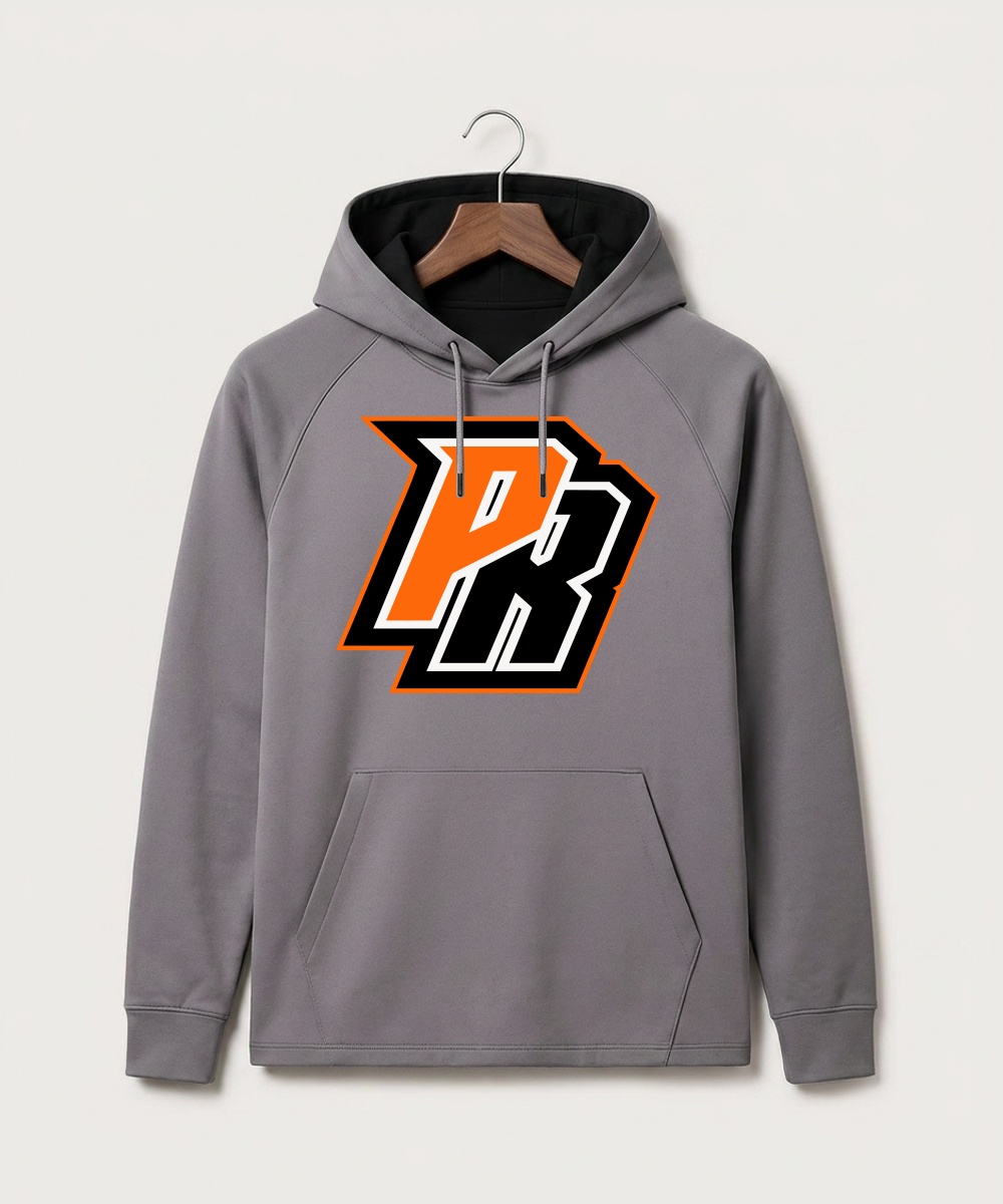 Park Rapids Area High School Football (Boys) - Gray Hoodie - Full Front