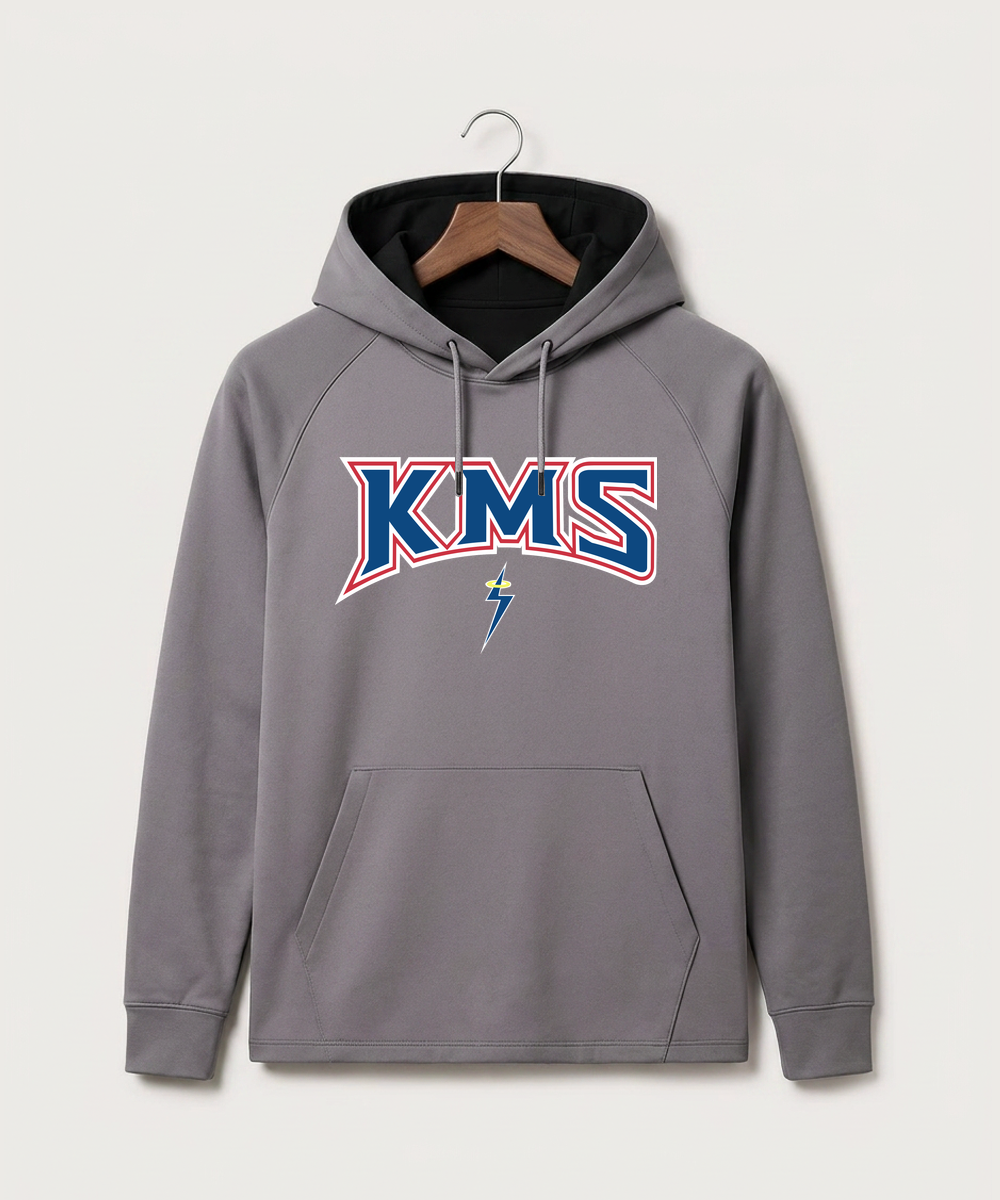 Kerkhoven-Murdock-Sunburg High School Football (Boys) - Gray Hoodie - Full Front