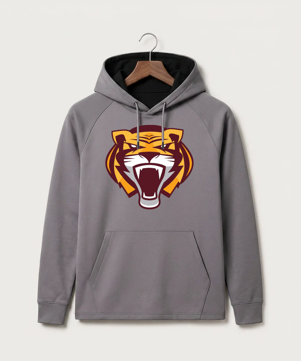 Stewartville High School Football (Boys) - Gray Hoodie - Full Front
