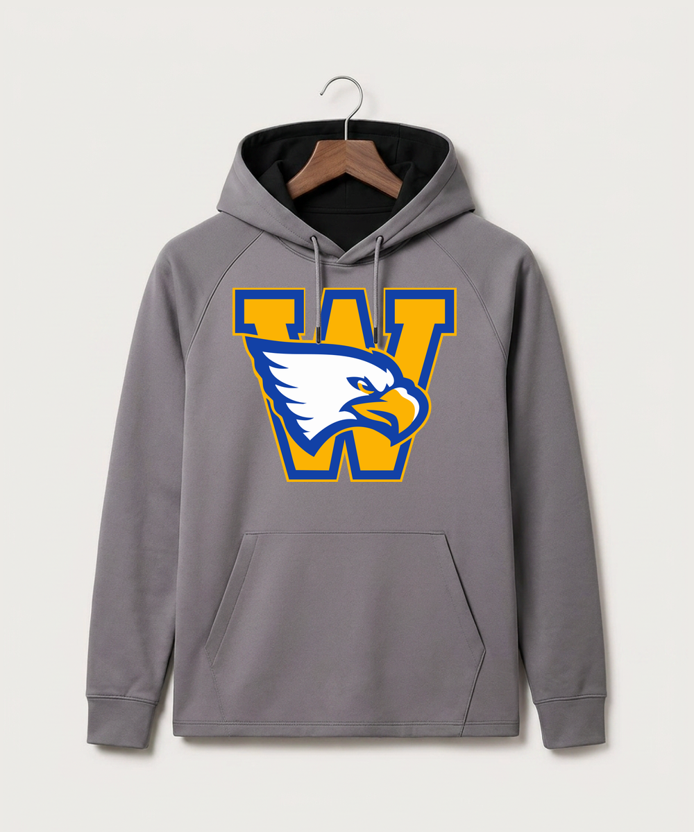 Windom Area High School Football (Boys) - Gray Hoodie - Full Front