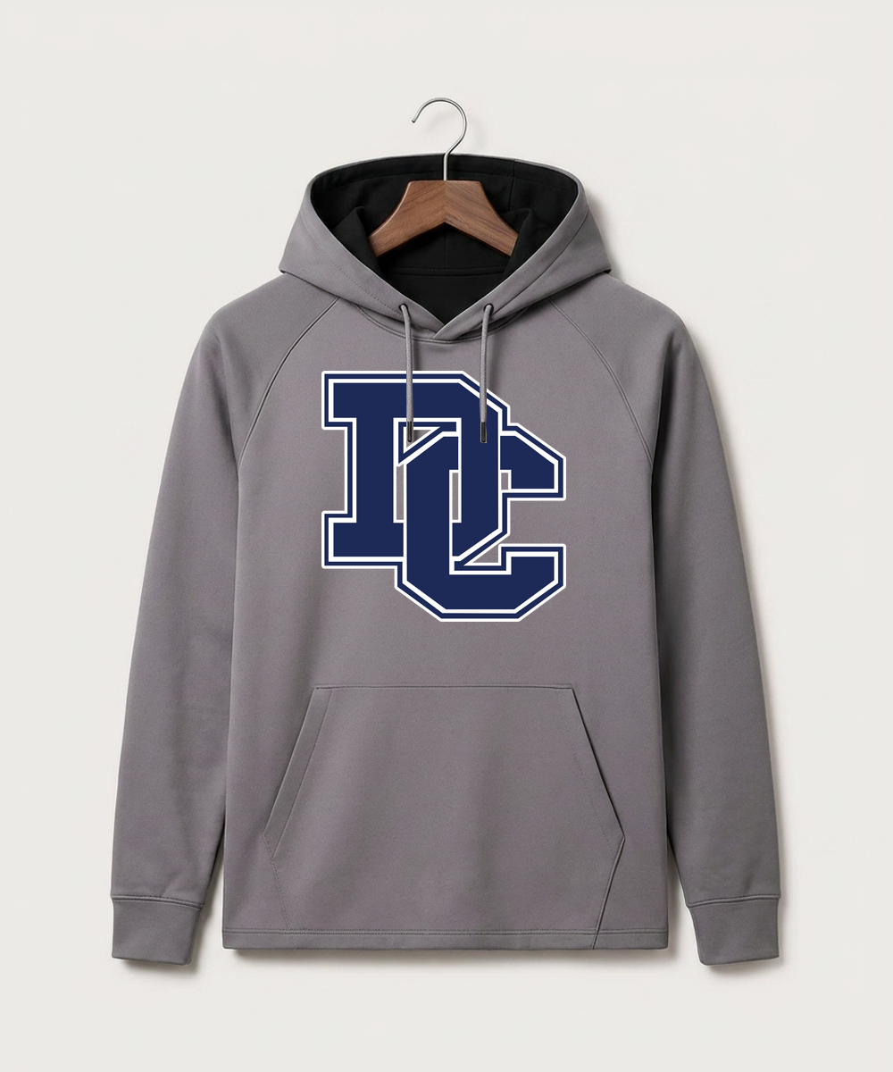 Dassel Cokato High School Football (Boys) - Gray Hoodie - Full Front