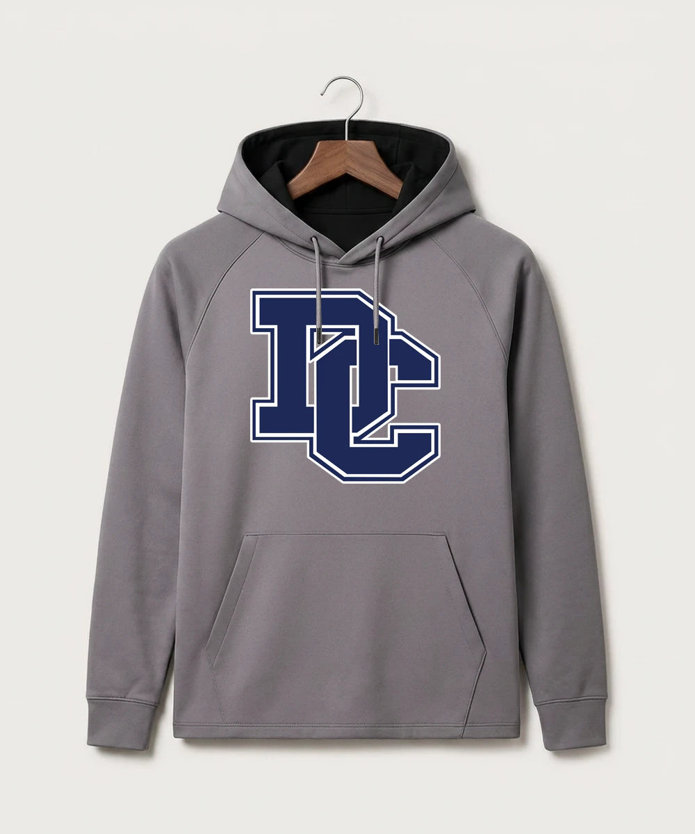 Dassel Cokato High School Football (Boys) - Gray Hoodie - Full Front