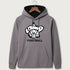 Polo HS Football general - Gray Hoodie - Full Front