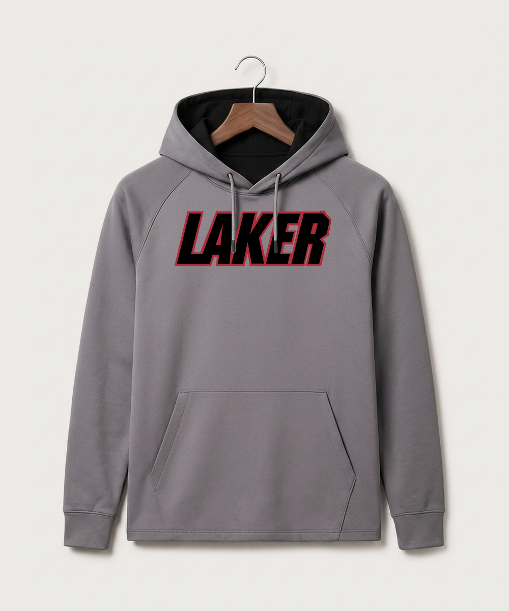 Detroit Lakes Community High School Football (Boys) - Gray Hoodie - Full Front