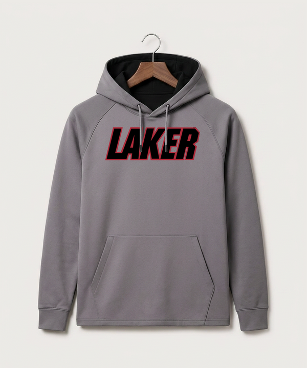 Detroit Lakes Community High School Football (Boys) - Gray Hoodie - Full Front