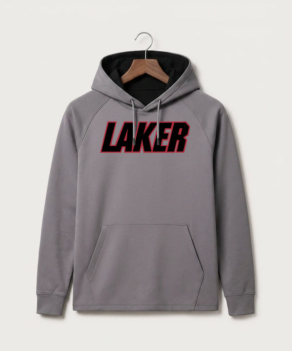 Detroit Lakes Community High School Football (Boys) - Gray Hoodie - Full Front