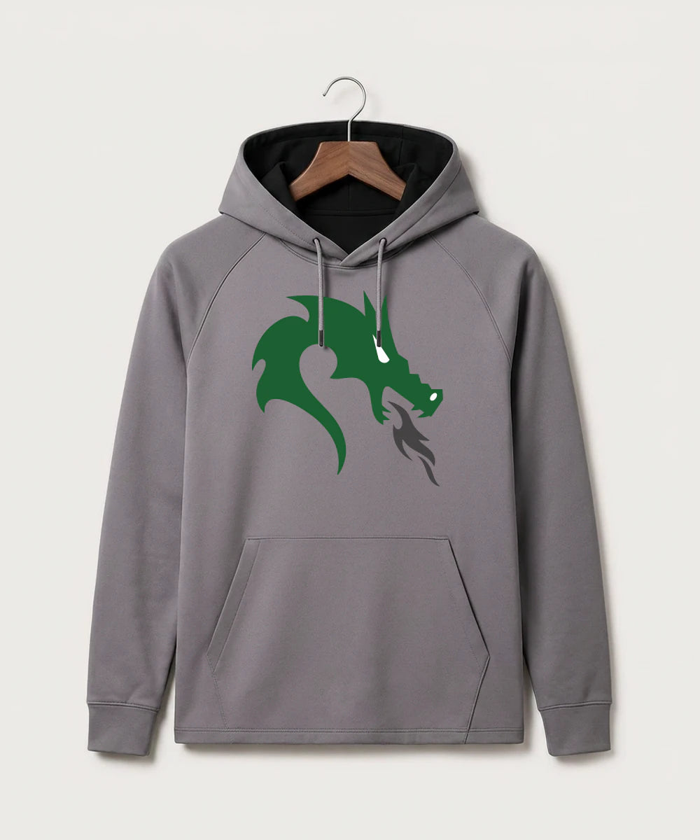Pine City High School Football (Boys) - Gray Hoodie - Full Front