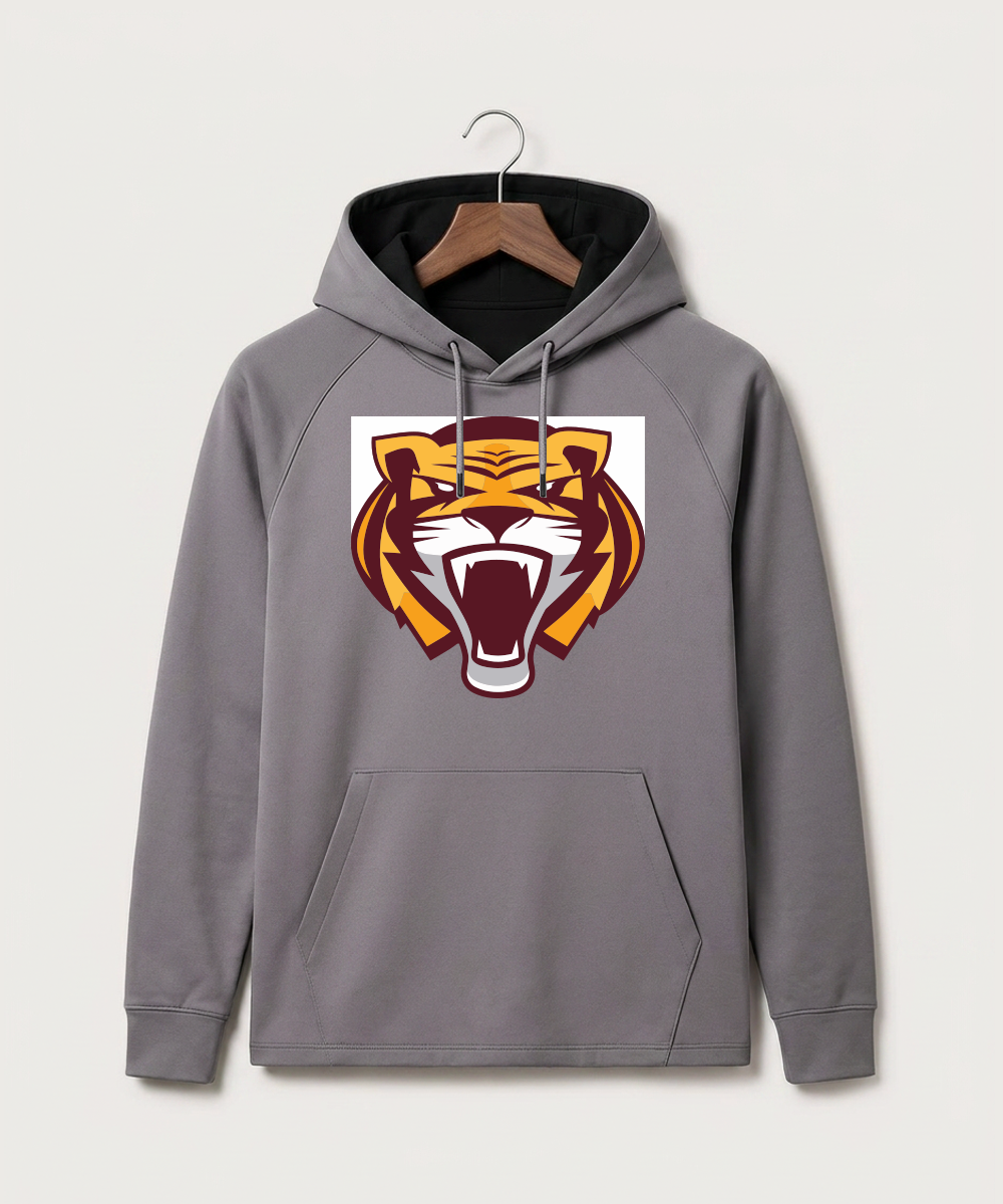 Stewartville High School Football (Boys) - Gray Hoodie - Full Front