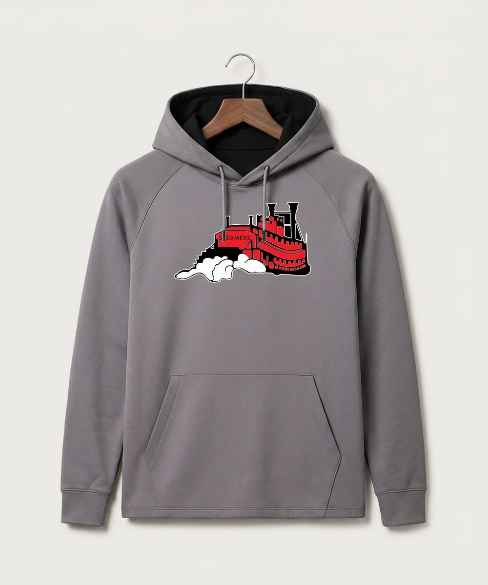 Fulton High School Football (Boys) - Gray Hoodie - Full Front