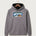 Macktown Warriors Football (Boys) - Gray Hoodie - Full Front