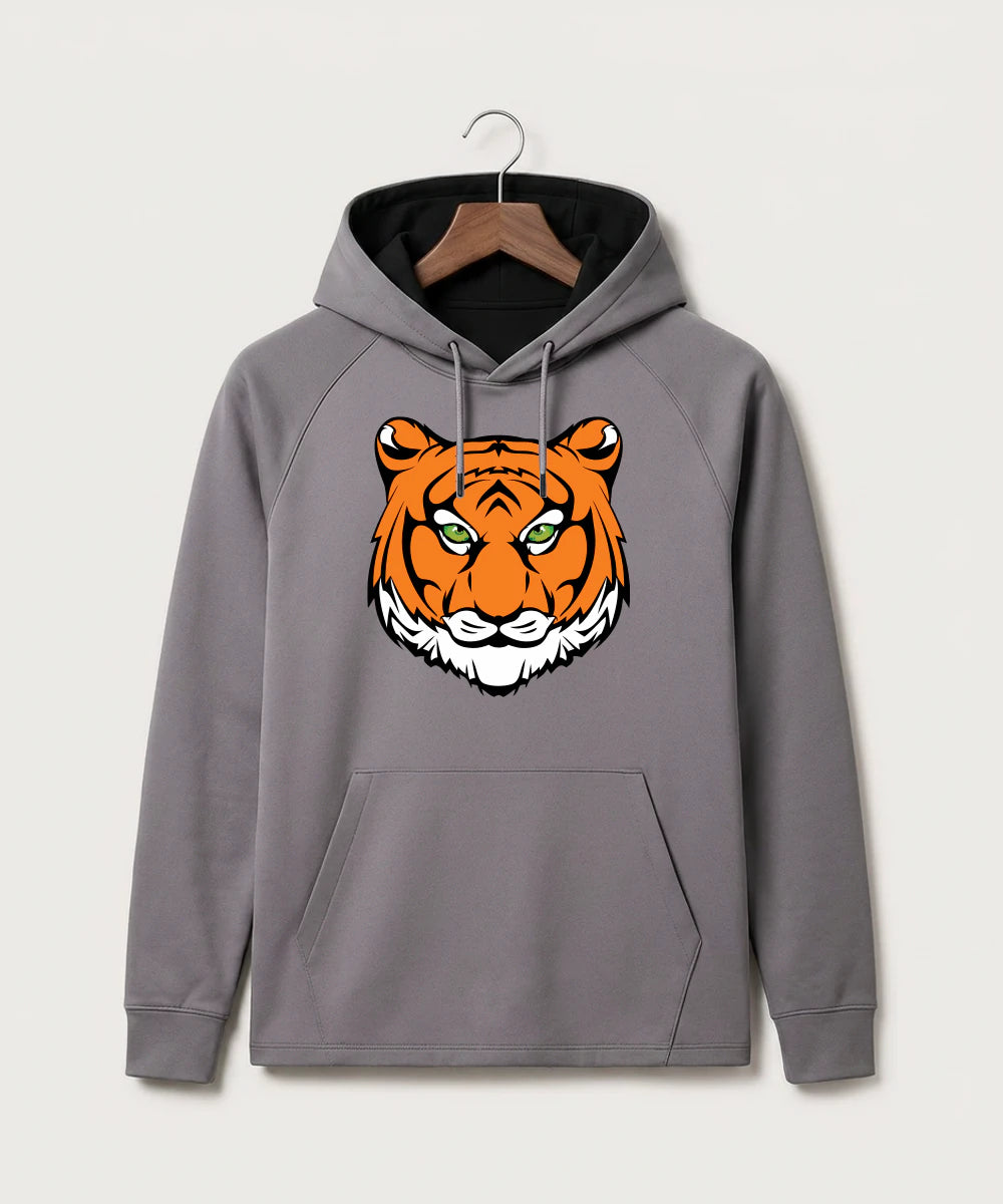 Princeton High School Football (Boys) - Gray Hoodie - Full Front