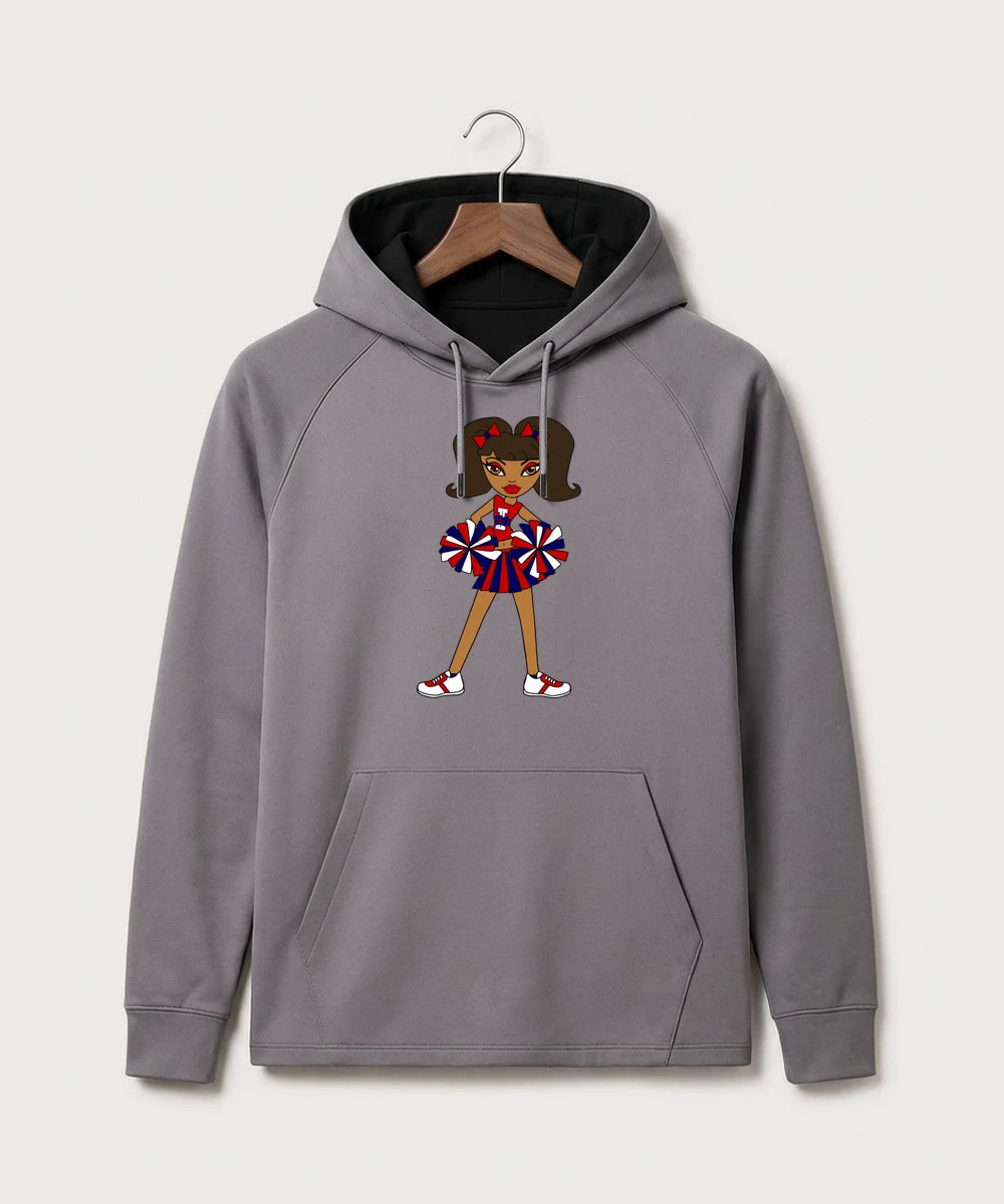 Independence High School Cheer Team - Gray Hoodie - Full Front