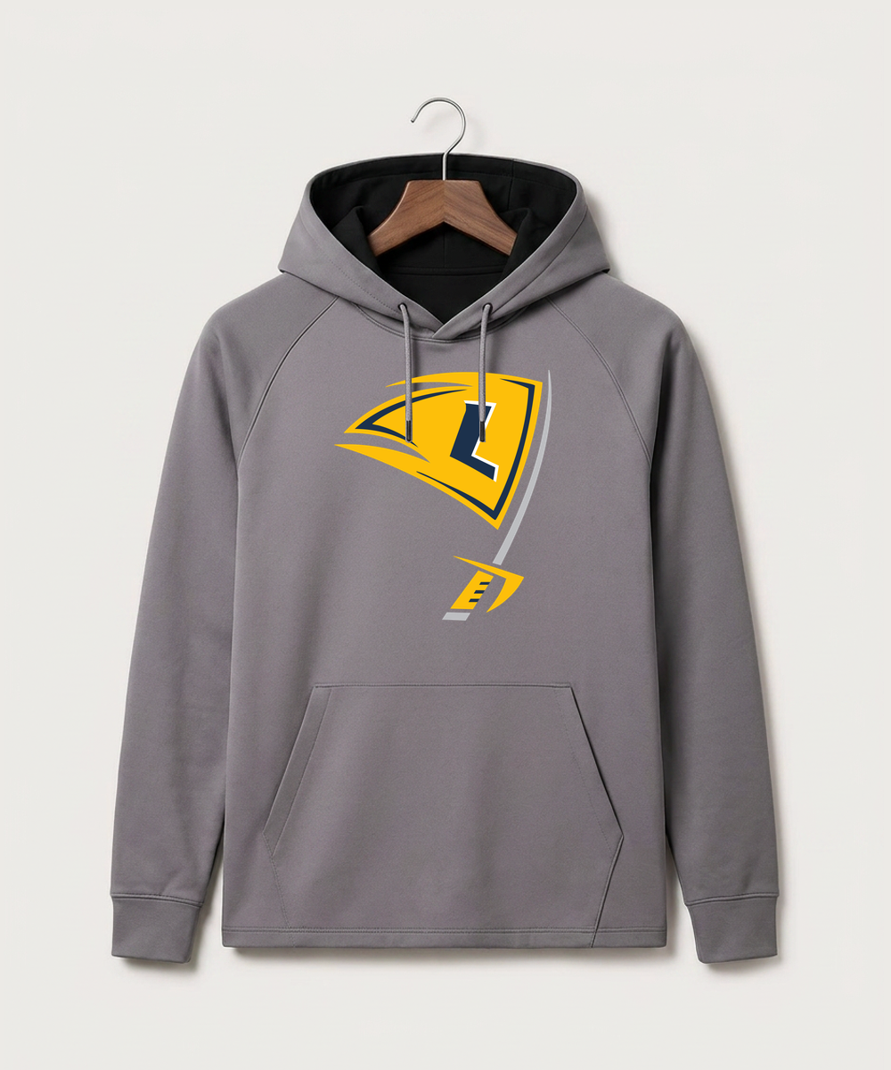Howard Lake Waverly Winsted High School Football (Boys) - Gray Hoodie - Full Front