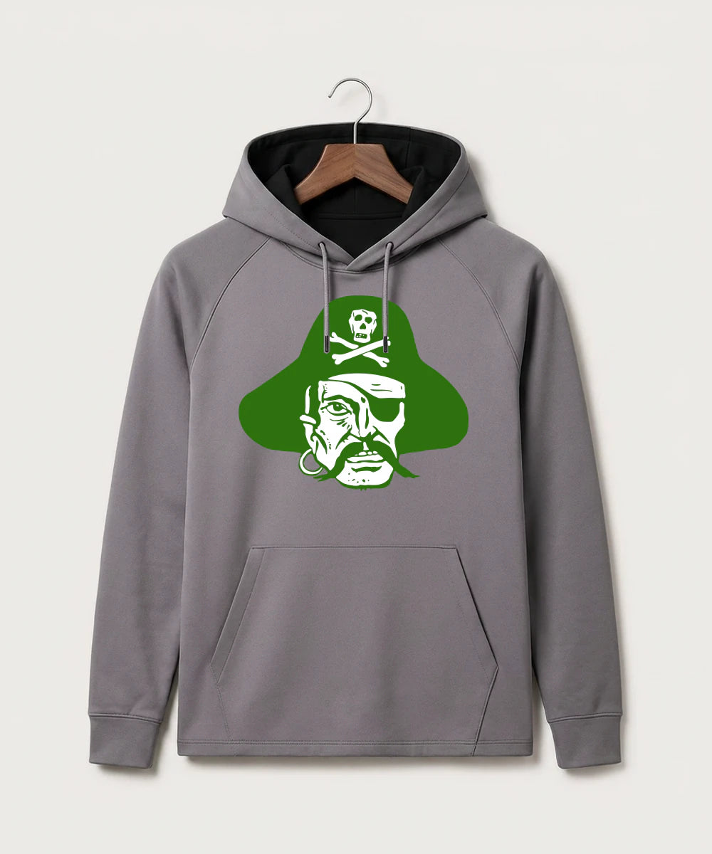Verndale High School Football (Boys) - Gray Hoodie - Full Front