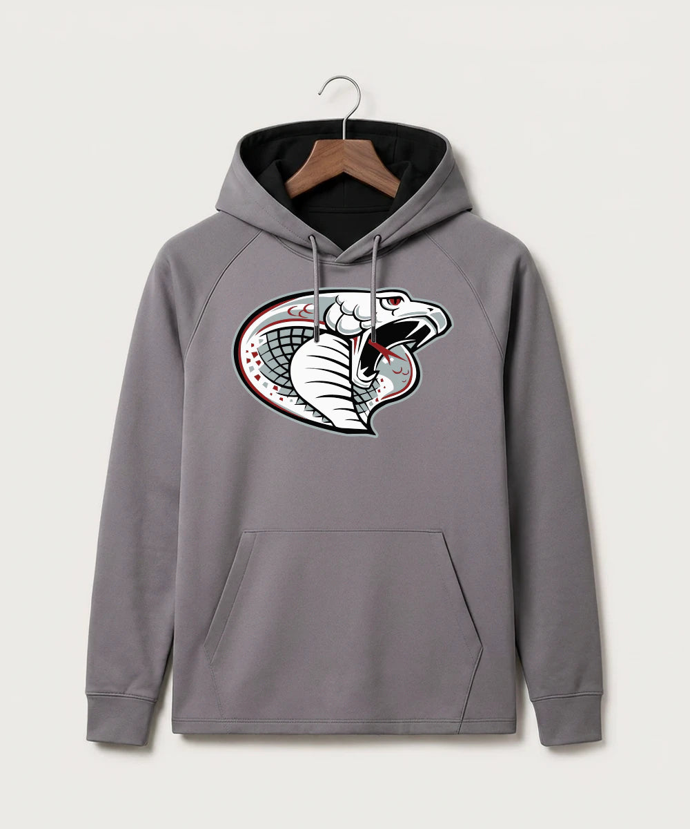 Triton High School Volleyball (Girls) - Gray Hoodie - Full Front