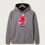 Amboy Football general - Gray Hoodie - Full Front