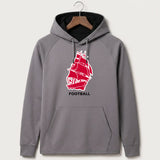 Amboy Football general - Gray Hoodie - Full Front