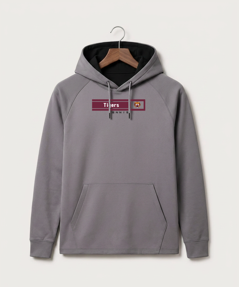 Stewartville High School Tennis (Coed) - Gray Hoodie - Full Front