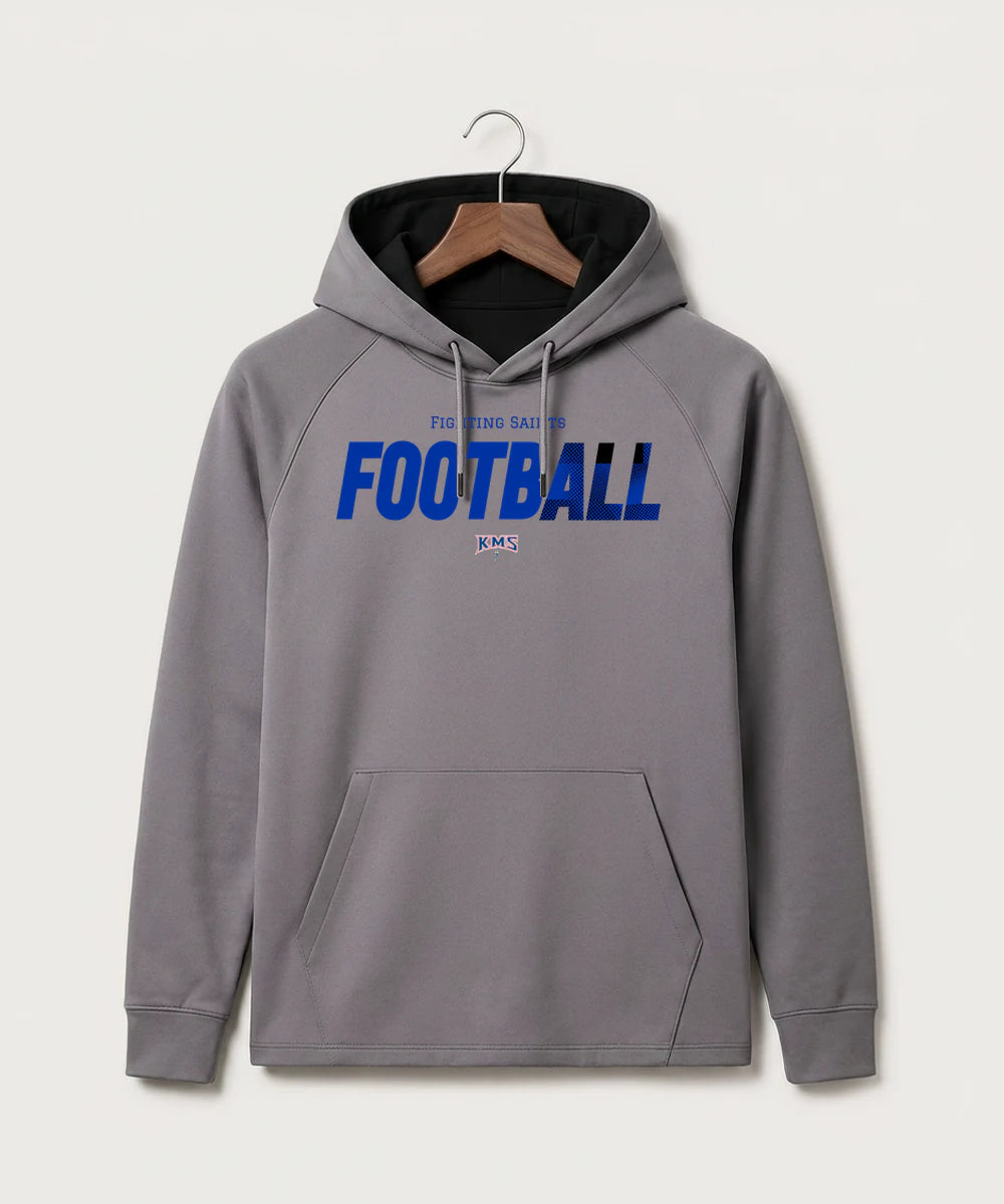 Kerkhoven-Murdock-Sunburg High School Football (Boys) - Gray Hoodie - Full Front