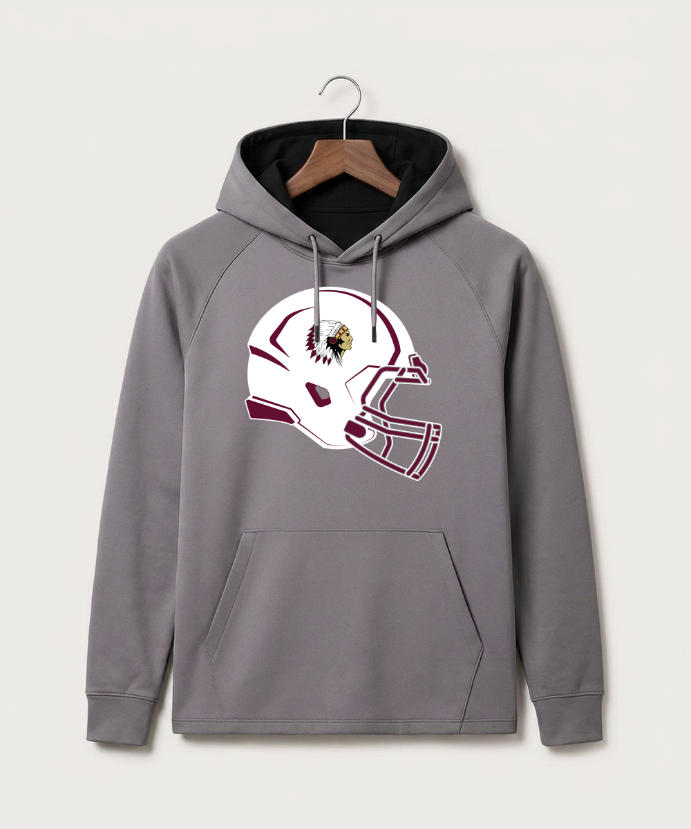 Stockton High School Football - Gray Hoodie - Full Front