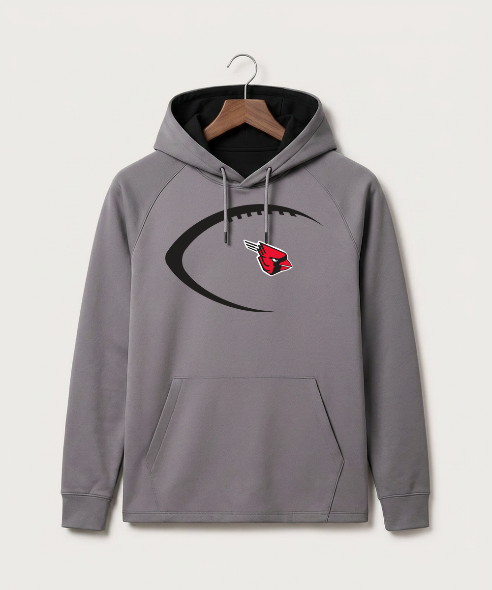 Forreston Football - Gray Hoodie - Full Front