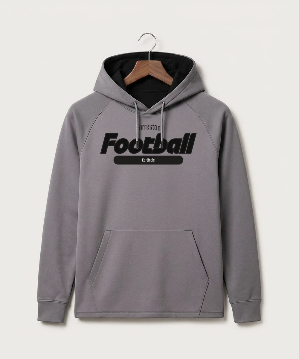 Forreston Football - Gray Hoodie - Full Front