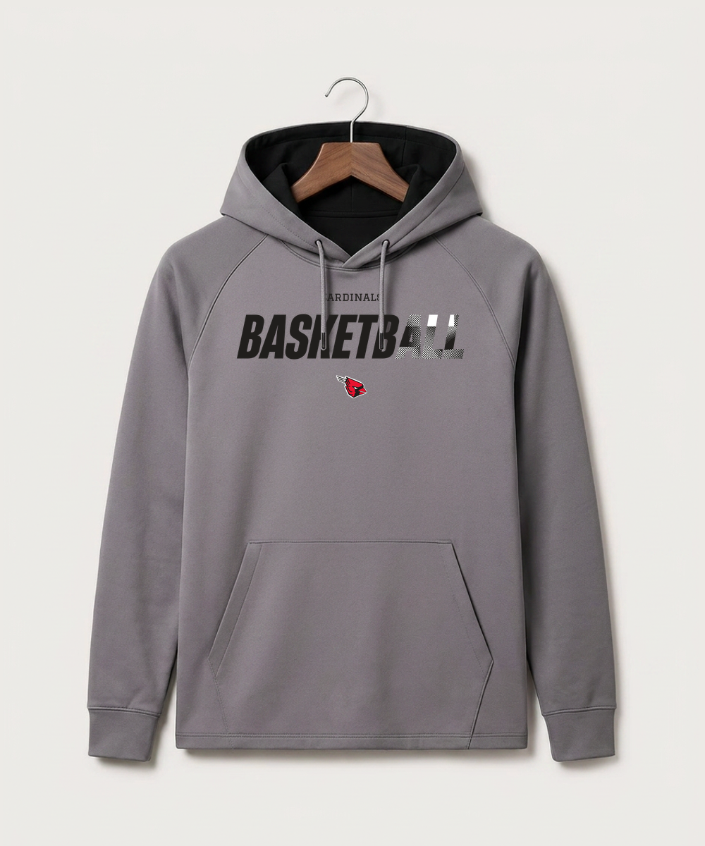 Forreston Basketball - Gray Hoodie - Full Front