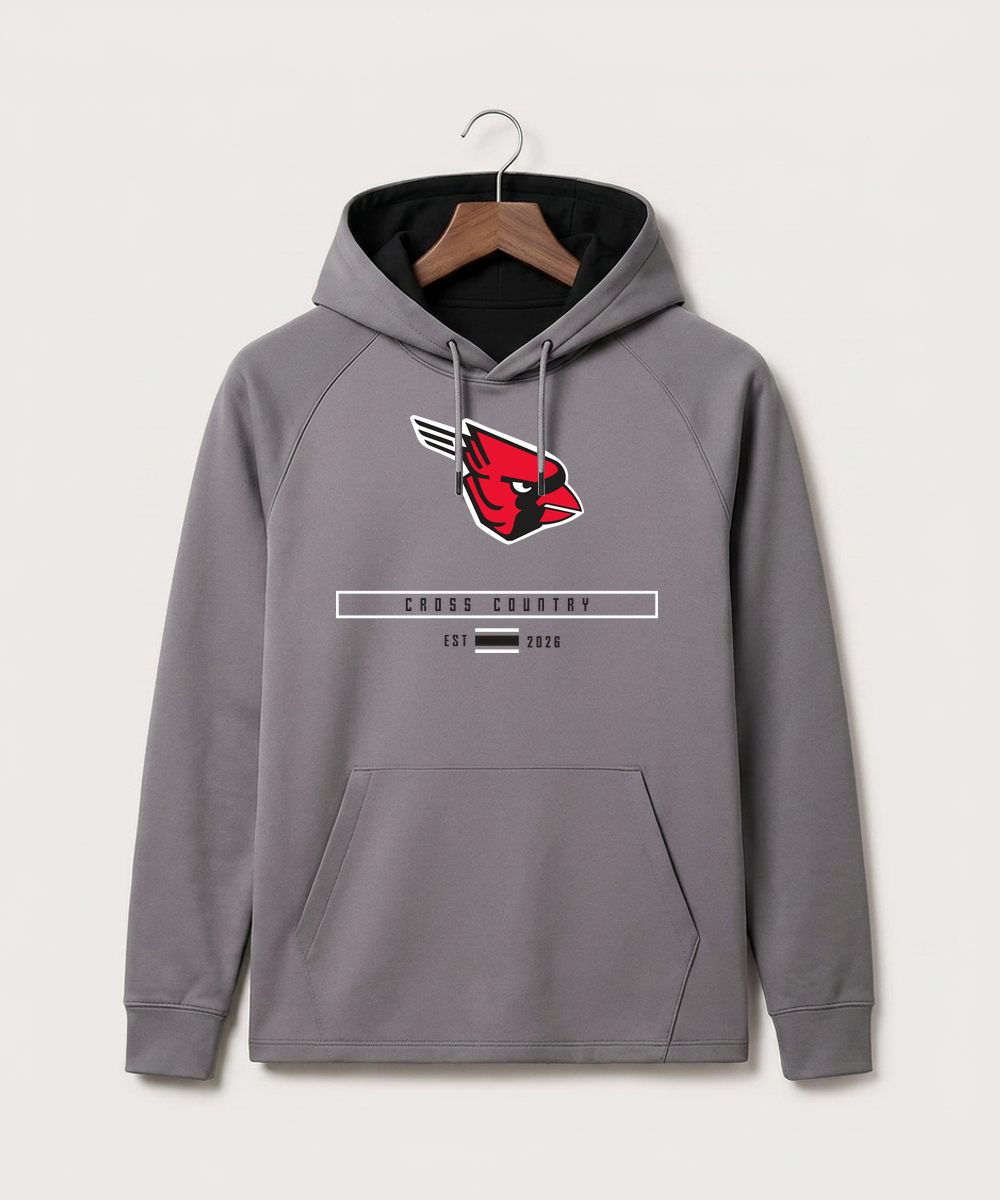 Forreston Cross Country - Gray Hoodie - Full Front