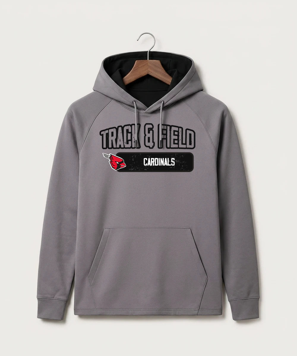 Forreston Track and Field - Gray Hoodie - Full Front