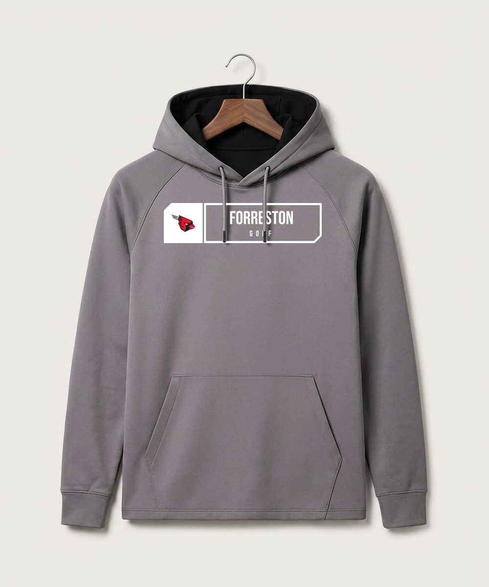 Forreston Golf - Gray Hoodie - Full Front