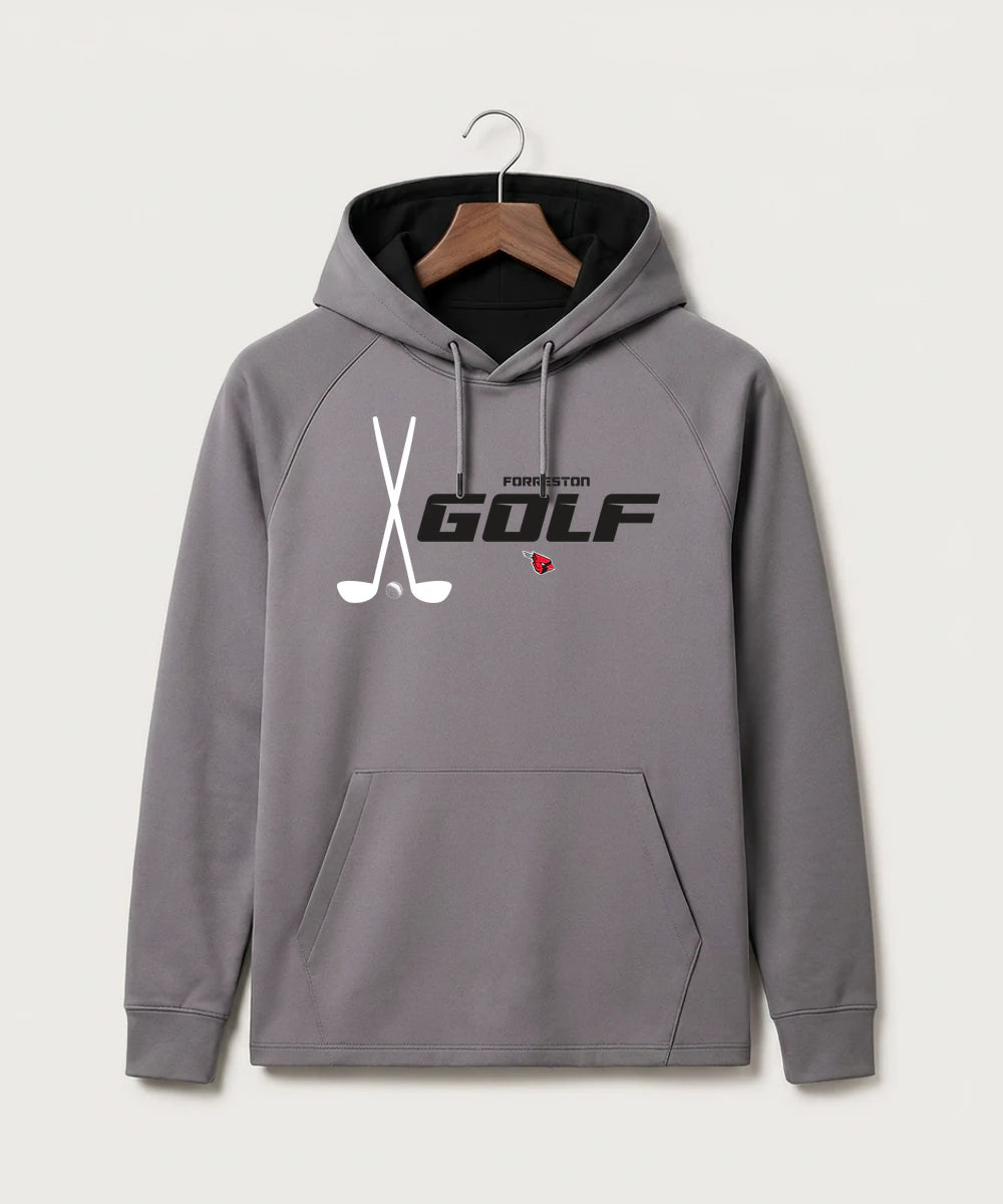 Forreston Golf - Gray Hoodie - Full Front