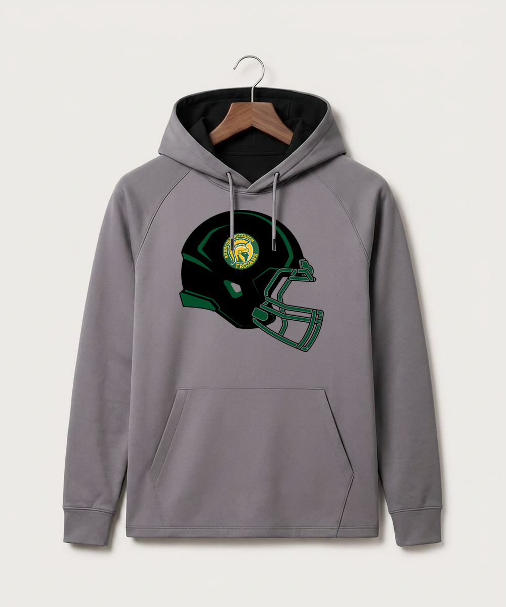 Rushford Peterson High School Football (Boys) - Gray Hoodie - Full Front