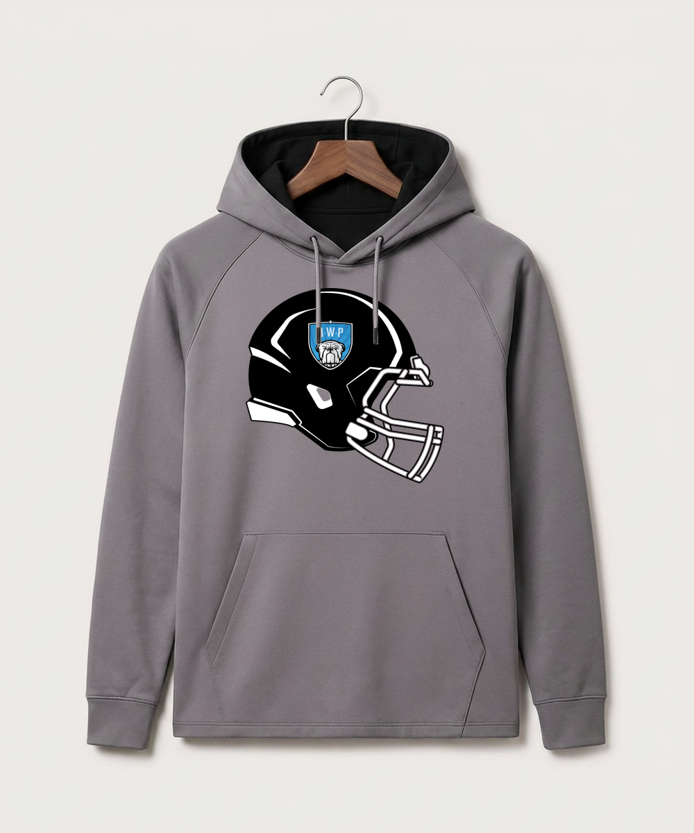 Janesville Waldorf Pemberton Football (Boys) - Gray Hoodie - Full Front