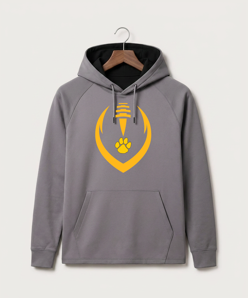 Plainview Elgin Millville H S Football (Boys) - Gray Hoodie - Full Front