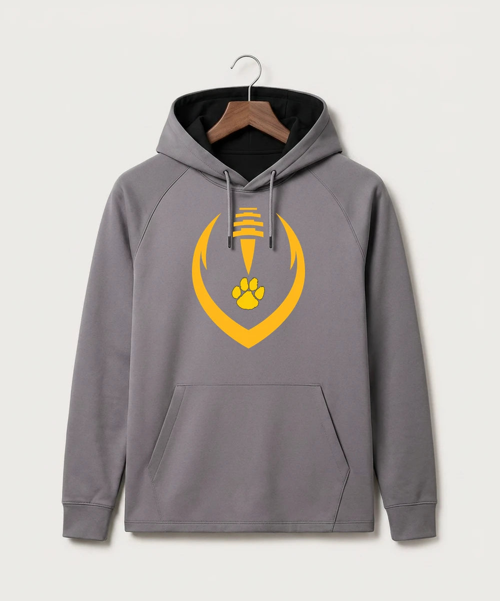 Plainview Elgin Millville H S Football (Boys) - Gray Hoodie - Full Front