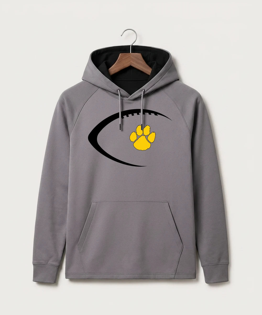 Plainview Elgin Millville H S Football (Boys) - Gray Hoodie - Full Front