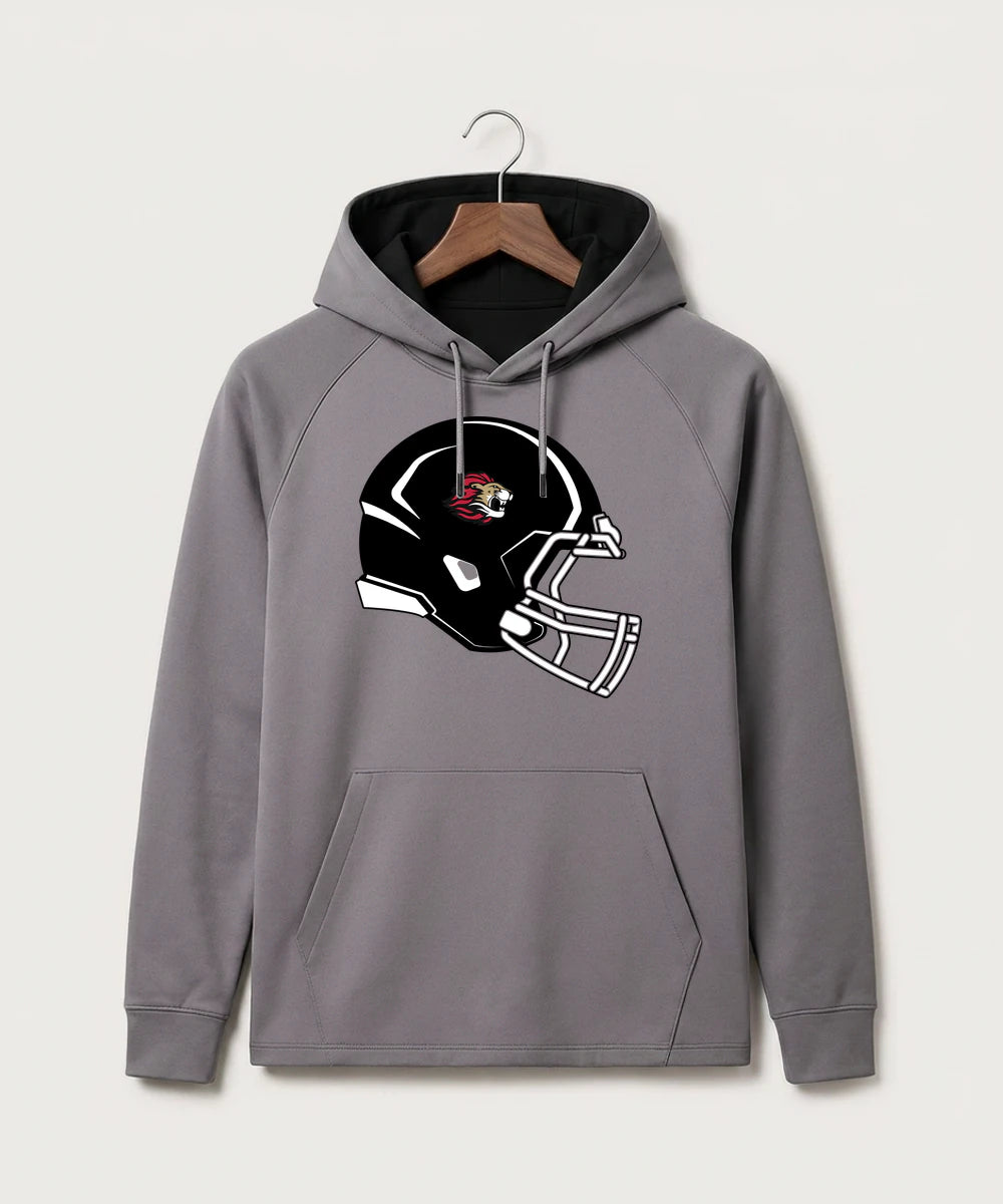 Spring Grove High School Football (Boys) - Gray Hoodie - Full Front